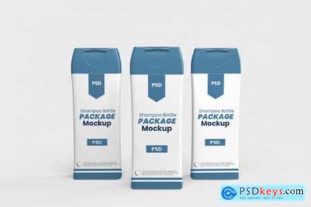 Shampoo Bottle Mockup