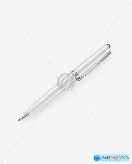 Metallic Pen w- Matte Finish Mockup 65816