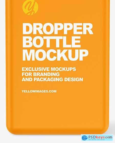 Matte Dropper Bottle Mockup 65818