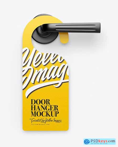 Door Hanger Mockup 66947