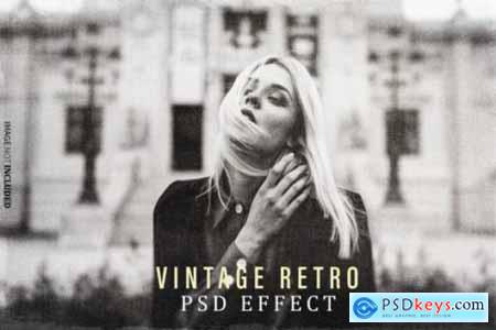 Vintage Retro Psd Effect