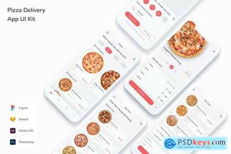 Pizza Delivery App UI Kit