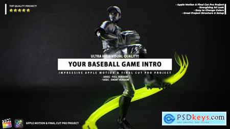 Your Baseball Intro Baseball Promo Video Apple Motion Template 35927578