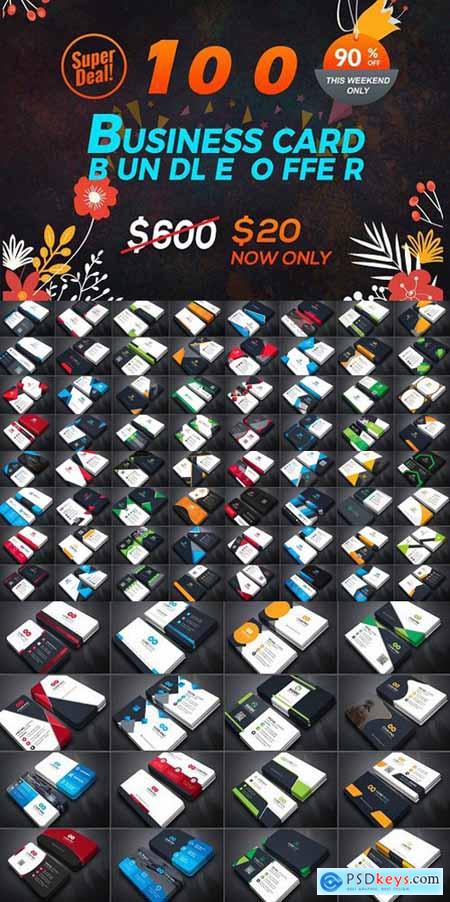 100 Preferred Business Card Bundle