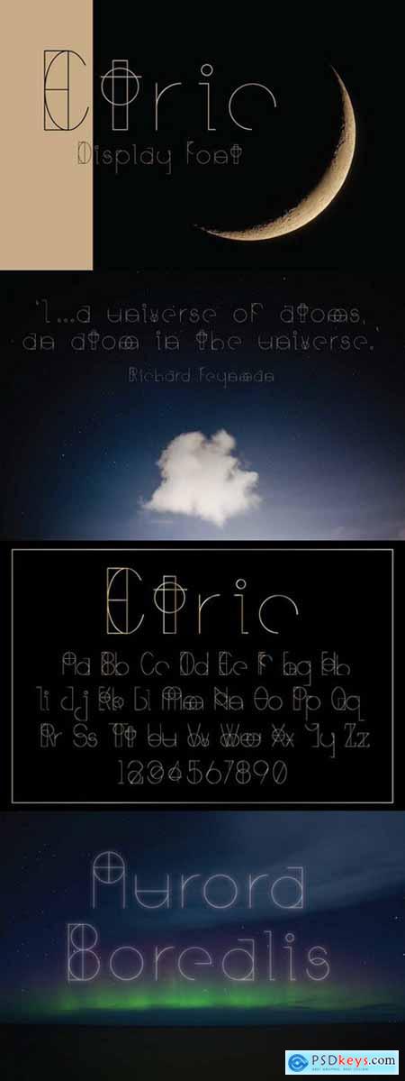 Etric Typeface