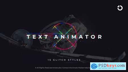 Glitch Text Animator 35985511
