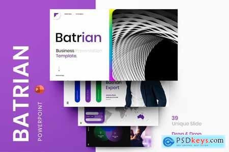 Batrian  Business Presentation Powerpoint, Keynote and Google Slides Templates