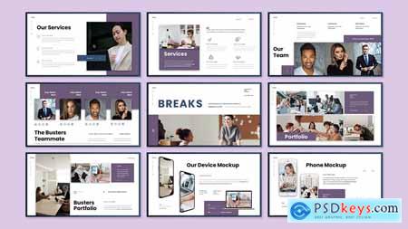 Busters - Business Presentation Powerpoint, Keynote and Google Slides Templates