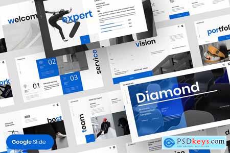 Diamond  Business Presentation Powerpoint, Keynote and Google Slides Templates