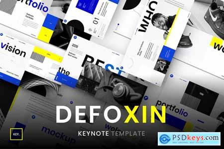 Defoxin  Business Presentation Powerpoint, Keynote and Google Slides Templates