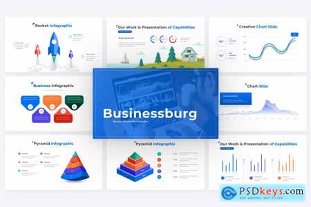Businessburg Business PowerPoint Template 3ZGXRCT