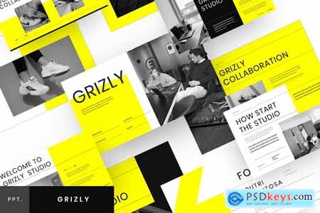 Grizly  Business Presentation Powerpoint, Keynote and Google Slides Templates