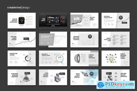 Obliq Powerpoint and Keynote Templates