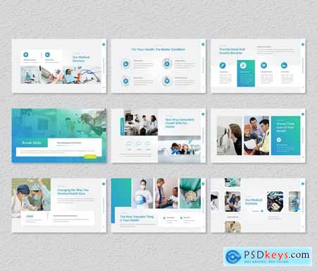 Nourish  Medical PowerPoint Template ZXYNMAD