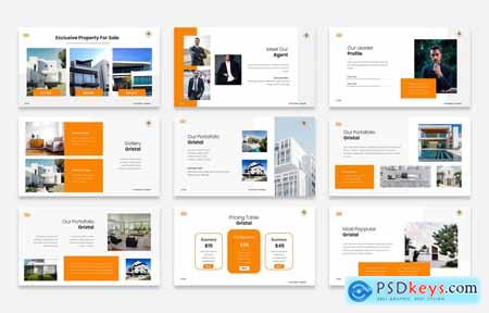 Real Estate Powerpoint Presentation Template F3ZVF84
