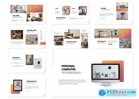 The New Furniture - Powerpoint Template 9S9G7GH