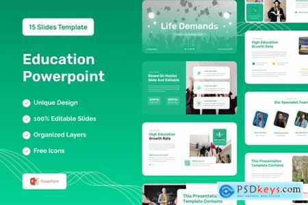 Education Presentation Template - Powerpoint, Keynote and Google Slides