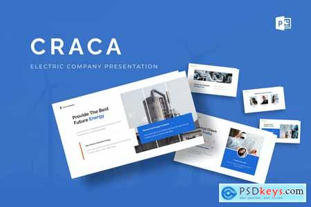 Craca - Electric Company Presentation PowerPoint 5TYAG2A