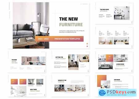 The New Furniture - Powerpoint Template 9S9G7GH