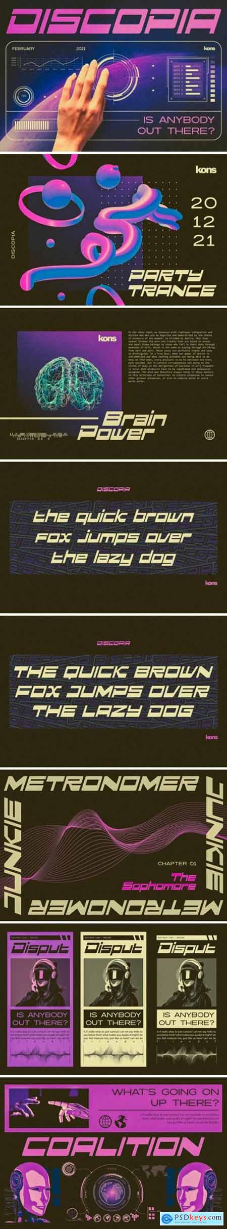 Discopia Font