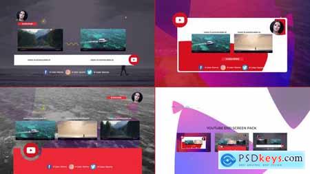 Youtube End Screens Pack 36054718