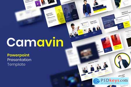 Camavin - Business Powerpoint, Keynote and Google Slides Templates