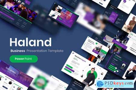 Haland - Business Powerpoint, Keynote and Google Slides Templates