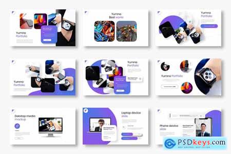 Yumna - Business Powerpoint, Keynote and Google Slides Templates