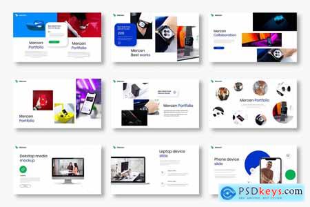 Mercen - Business Powerpoint, Keynote and Google Slides Templates