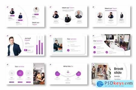 Jumsof - Business Powerpoint, Keynote and Google Slides Templates