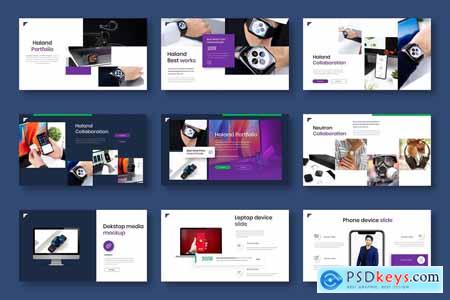 Haland - Business Powerpoint, Keynote and Google Slides Templates