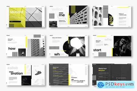 Mutant - Business Powerpoint, Keynote and Google Slides Templates