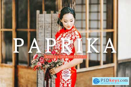 Paprika Mobile & Desktop Lightroom Presets V7WAB72