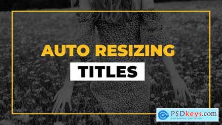 Auto Resizing Titles 35479365