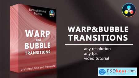Warp & Bubble Transitions for DaVinci Resolve 35902791