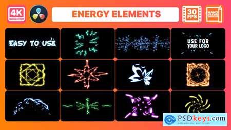 Electric Energy Elements for DaVinci Resolve 35902157