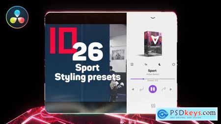 Sport Video Series for DaVinci Resolve 35871688