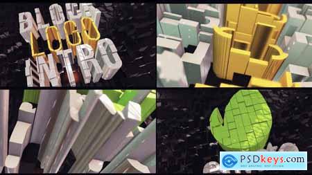 3D Blocks Logo Intro 36112080