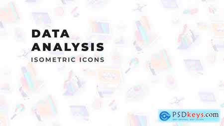 Data analysis - Isometric Icons 36117658