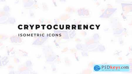 Cryptocurrency - Isometric Icons 36117597