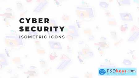 Cyber Security - Isometric Icons 36117630