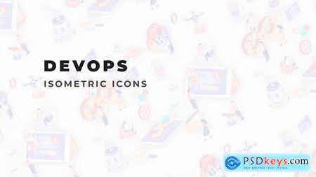 DevOps - Isometric Icons 36117840