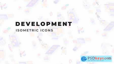 Development - Isometric Icons 36117812