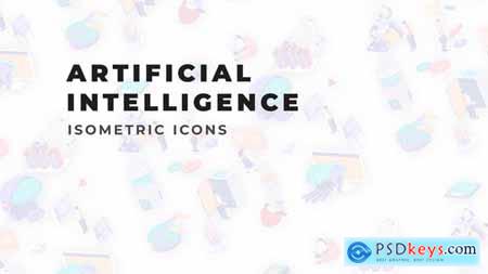 Artificial Intelligence - Isometric Icons 36117426
