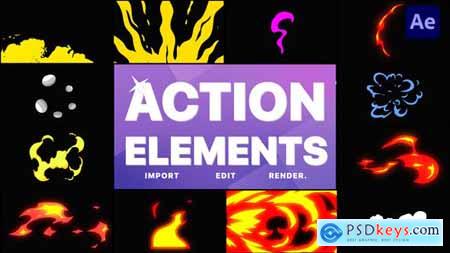 Action Elements - After Effects 36150418