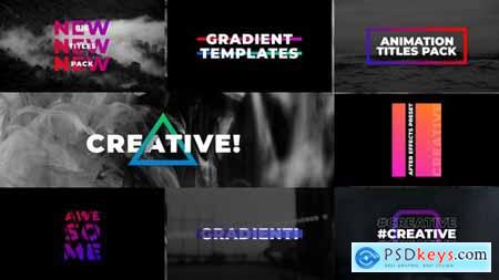 Gradient Titles - After Effects 36139036