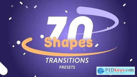 70 Shapes Transitions Presets 36094348