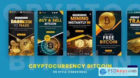 Cryptocurrency Bitcoin Stories Pack For Premiere Pro 36103830