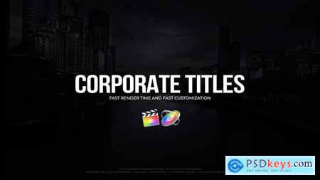 Corporate Titles for FCPX 36116969