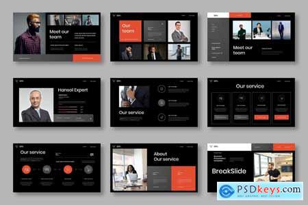Hansol  Business Presentation Powerpoint, Keynote and Google Slides Templates